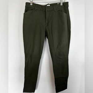 Olive Gap Suit Pants